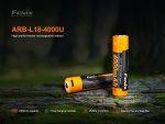 Dobíjateľná USB-C batéria Fenix 18650 4000 mAh (Li-Ion) - Image 2