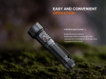 Nabíjateľné LED svietidlo Fenix LD36R - čierna – Obrázok 10