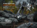 Dobíjateľná čelovka Fenix HL12R V2.0 - čierna - Image 5