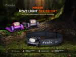 Nabíjateľná čelovka Fenix HM55R - tmavo fialová – Obrázok 3