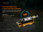 Nabíjateľná čelovka Fenix HM60R - čierna – Obrázok 13
