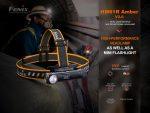 Nabíjateľná čelovka Fenix HM61R Amber V2.0 – Obrázok 6