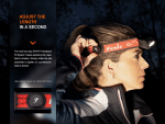 Nabíjateľná čelovka Fenix HM65R-T V2.0 - čierna - Image 6