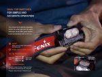 Nabíjateľná čelovka Fenix HM65R-T V2.0 - čierna - Image 10