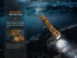 Taktické nabíjateľné svietidlo Fenix TK20R UE - šedá - Image 17